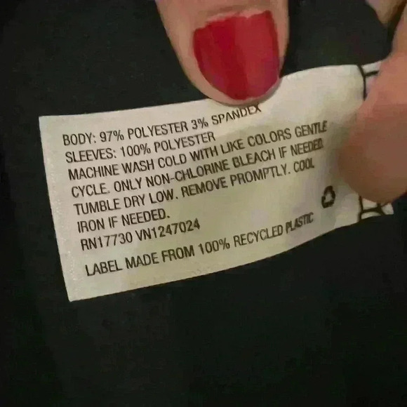 Prologue Top size Large with unique sleeves (J131) - Picture 5 of 9